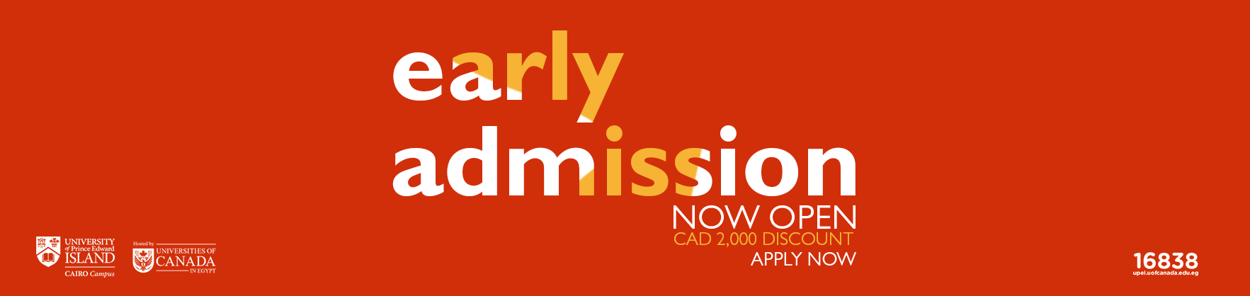 UPEI Cairo Campus Early Admission for Fall 2022 is Now Open ...